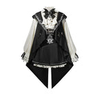 Bunny Ear Meteorite - Embroidered Ouji Lolita Set, Hooded Vest - image 13
