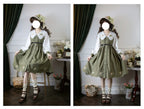 Window Rose - Classic Embroidered Front-Button OP Dress - image 7