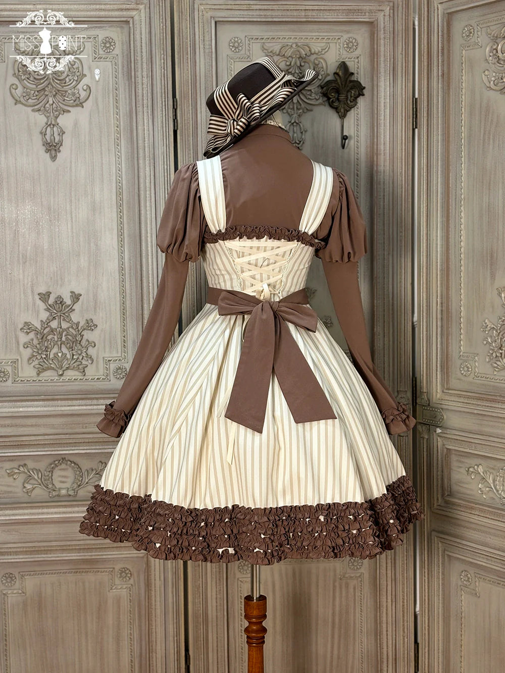 Classic Lolita JSK Customized Stripe Lolita Dress - image 69