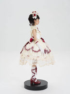 Strawberry Cream Cake White Sweet Lolita OP Set - image 11