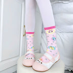 Bunny and Chick Print Sweet Lolita Short Socks - image 2