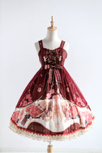 Clock Encounter - Summer Lolita JSK Dress - image 5