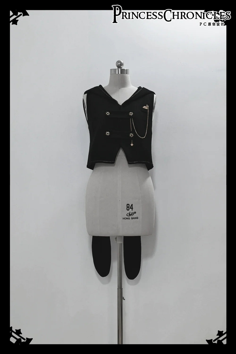 Desperate Bunny - Ouji Lolita Vest Shorts Set - image 37