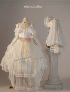 Elegant Lolita OP Dress Sunrise Elf Long Dress - image 8