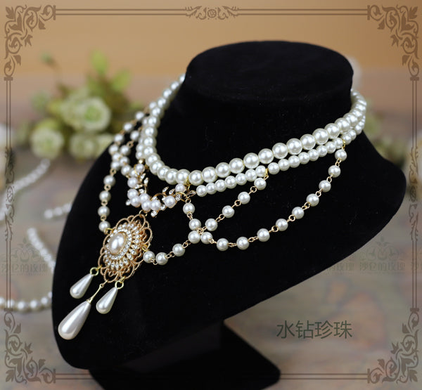 Theresa - Vintage Wedding Lolita Necklace - image 26