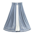 Miss Leisha - Classic Lolita Skirt Set Elegant Winter Cape - image 21