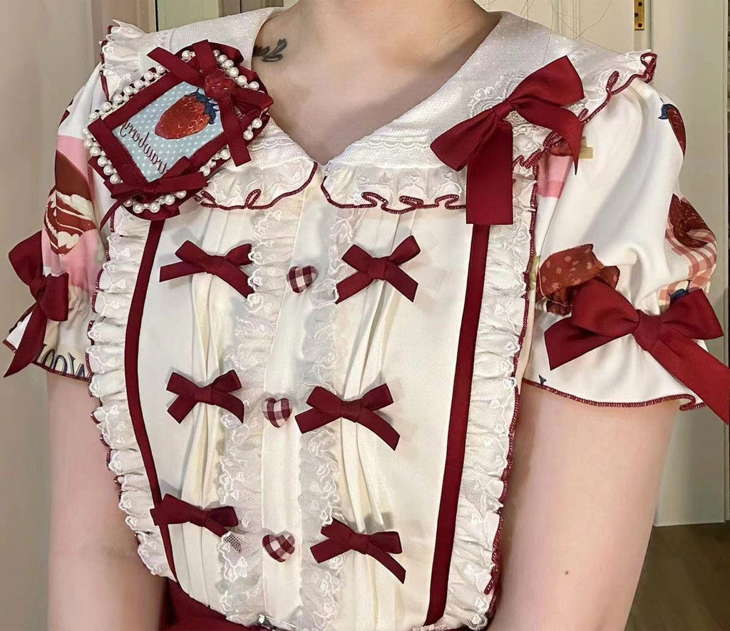 Betty Baby Sweet Lolita OP Dress and Accessories - image 7