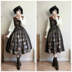 German Bookshelf - Classic Lolita Printed JSK Dress - image 6