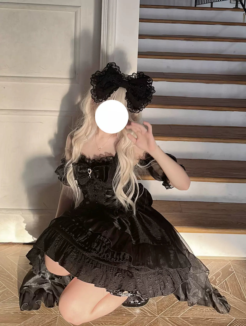 Rose Tale - Sweet Lolita Accessories Summer Trailing Short Sleeves KC - image 7