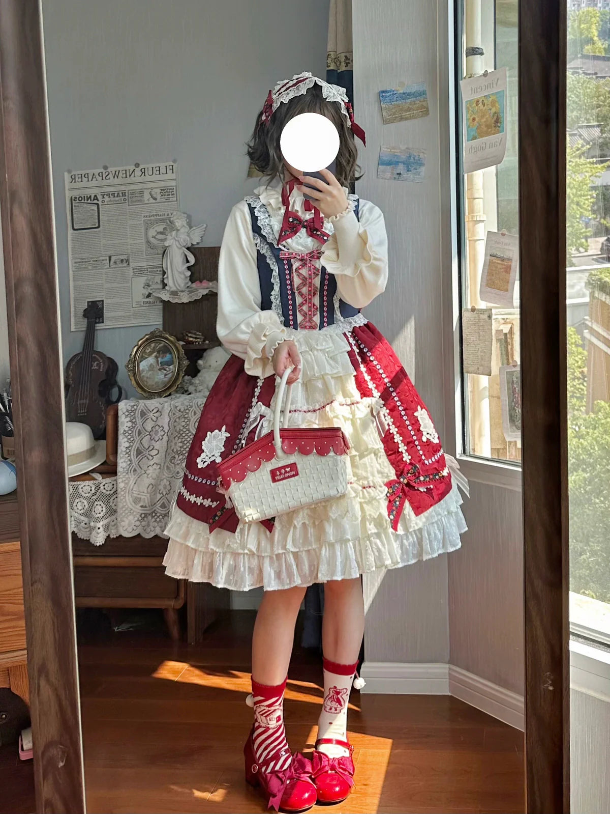Sweet Lolita Sweater Autumn and Winter Lolita Inner Wear - image 16