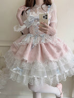 Fleeting Isle - Sweet Lolita Ballet Style JSK Dress - image 26