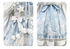 Cloudscape Dream - Sweet Lolita JSK Suit, Fleece Cape - image 8