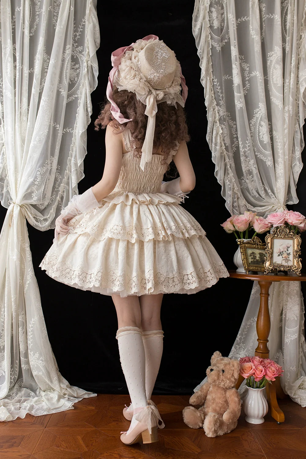 Forest Waltz - Classic Lolita Tiered Skirt Multi-layer Embroidered SK - image 11