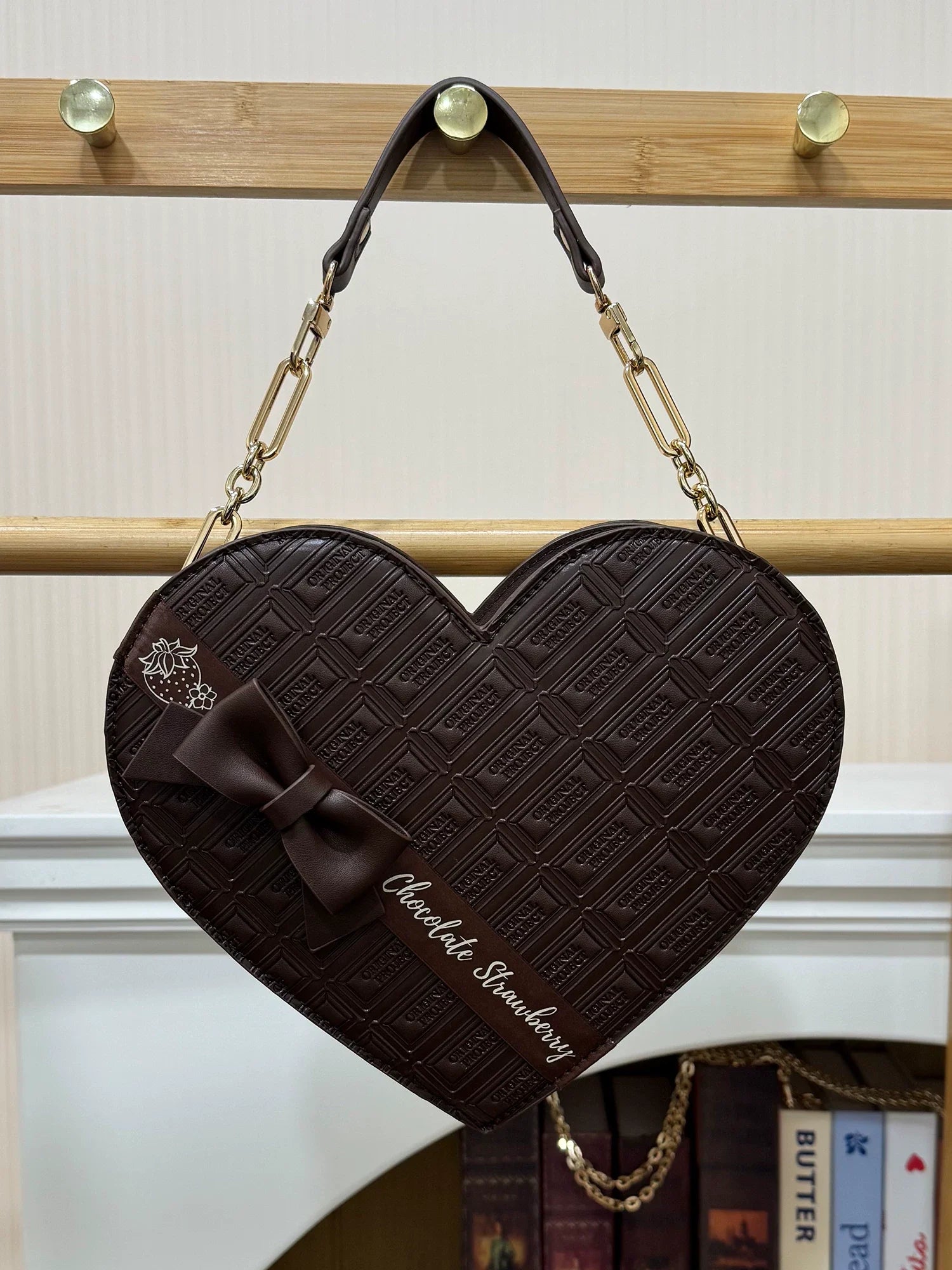Sweet Lolita Heart-shaped Bag, Chocolate Inspired - image 22