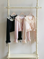 Half Summer - Sweet Lolita Sun Protection Bolero, Lace & Bow - image 1