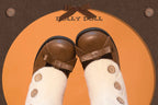 Winter Lolita Boots Fur Mary Jane Lolita Low Heel Shoes - image 35