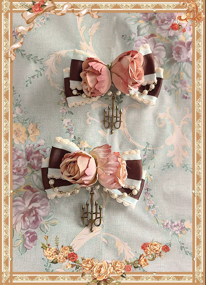 Candy House - Old School Lolita Cake Print JSK Dress, Side Zipper and Accessories - image 14