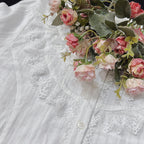 Summer Short Sleeve Cotton Lolita Blouse - image 8