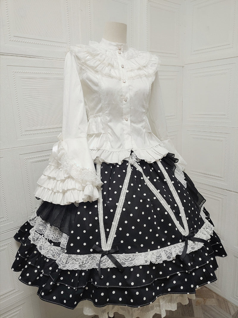 No.165 Classic Lolita Blouse and Skirt Set - image 2