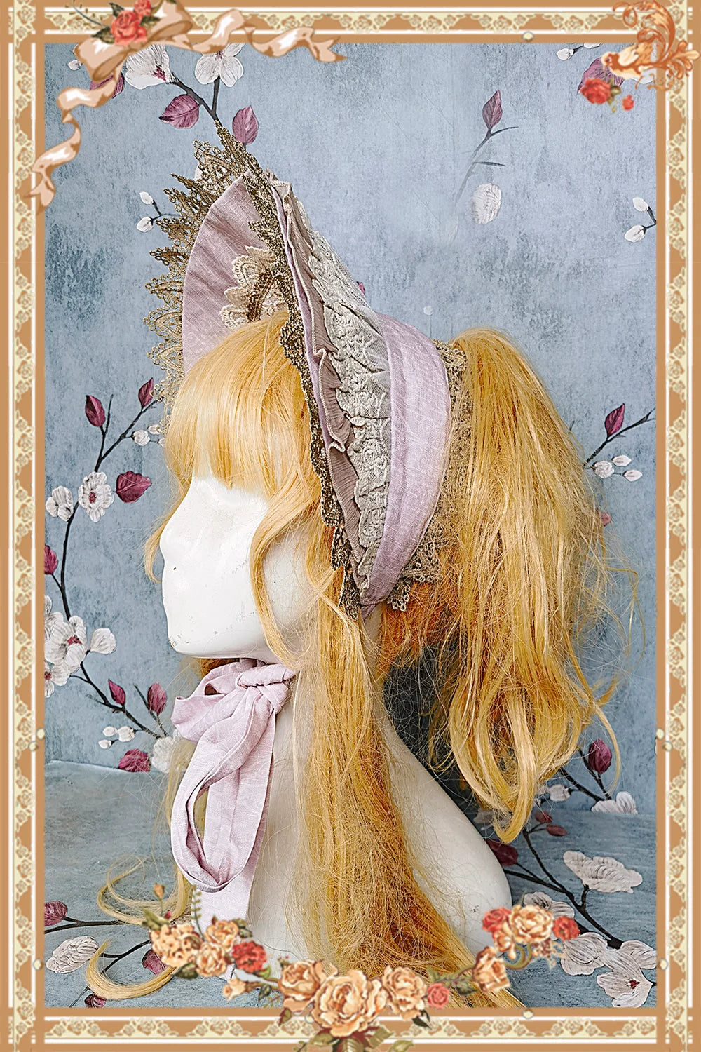 Sweet Lolita Accessories Bonnet KC Socks Beret - image 37