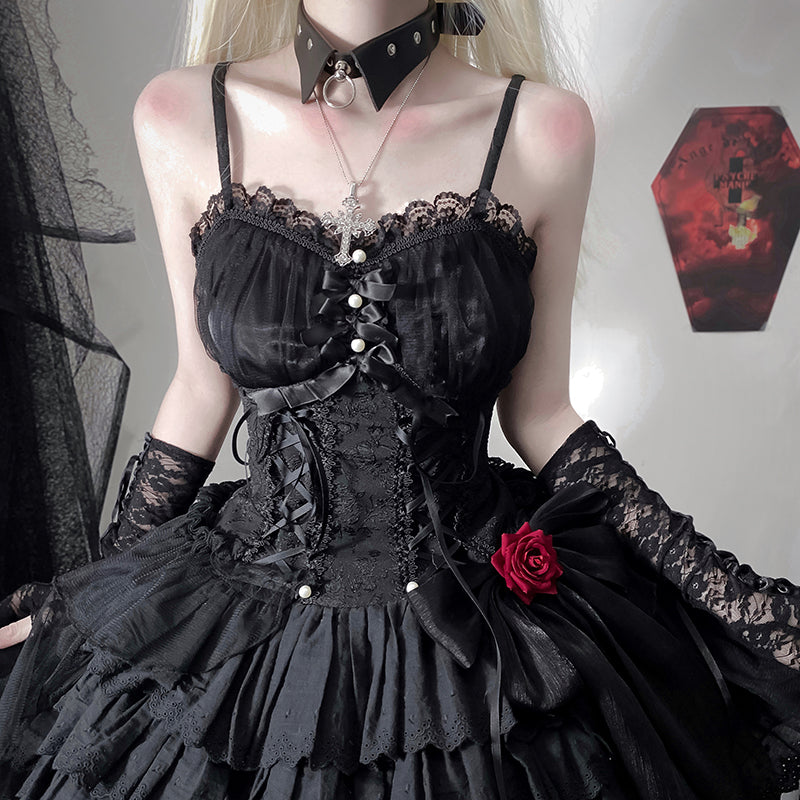 Little Rose - Summer Casual Lolita JSK Dress - image 2