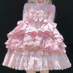 Sweet Lolita Blouse Princess Sleeve Shirt Inner Wear - image 5