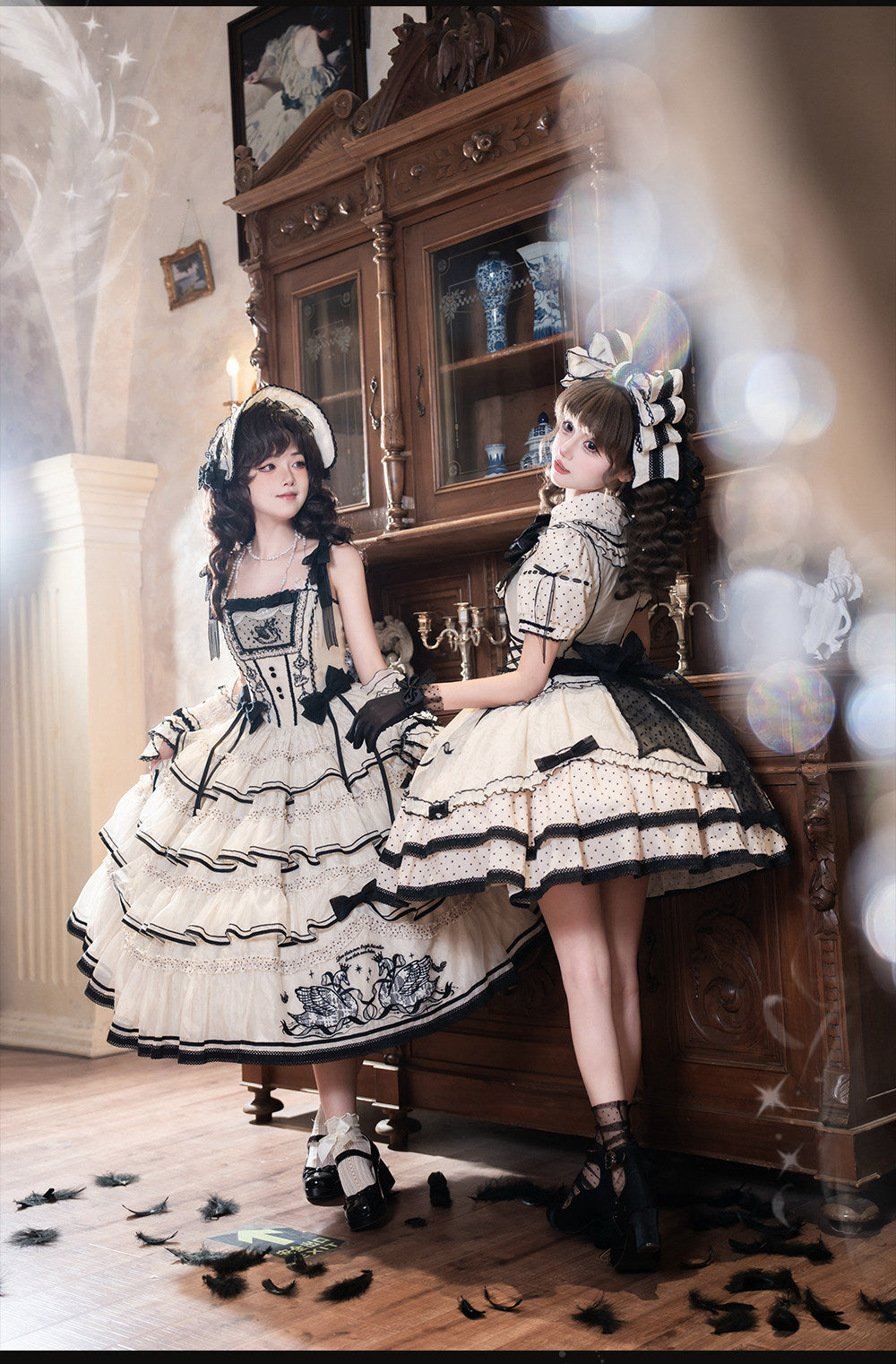 Unnamed Swan Classic Lolita OP Dress Set - image 14