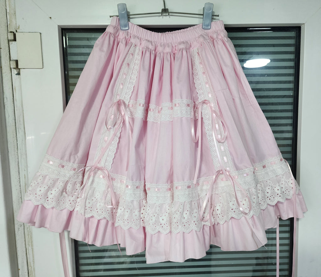 Cotton Pink Lolita Underskirt - image 1