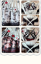 Alice - Kawaii Lolita OP Dress, Rabbit & Playing Card Motifs - image 32