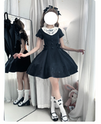Silent Dinner - Gothic Cutlery Embroidery Lolita OP - image 10