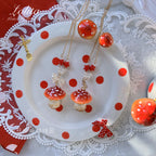 Handcraft Kawaii Lolita Mushroom Necklace - image 25