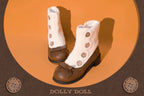 Winter Lolita Boots Fur Mary Jane Lolita Low Heel Shoes - image 36