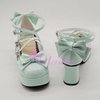 Lolita Bow Strap Shoes, Multicolors - image 24