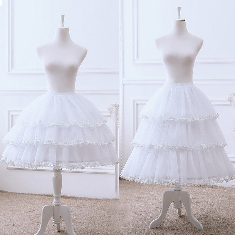 Lolita Adjustable Hoop Puffy Petticoat - image 11