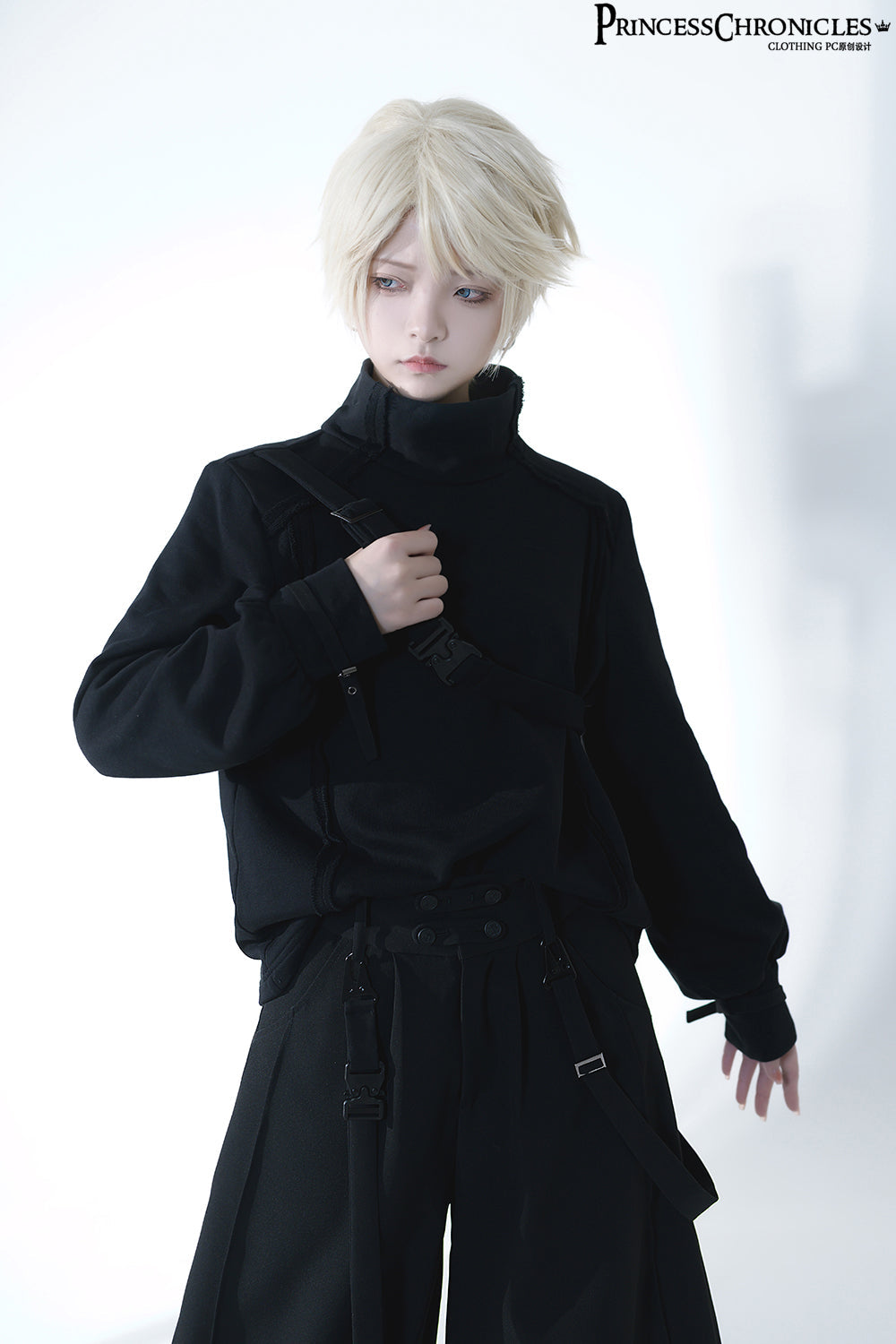 Functional Rabbit Handsome Gothic Ouji Pantsuit - image 17