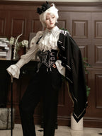 Ouji Lolita Pants Set, Detachable Jabot & Shawl - image 11