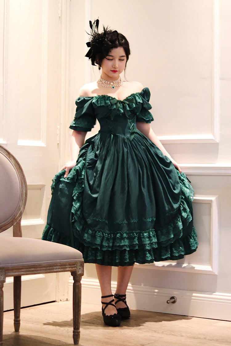 CLA Vintage French Lolita OP Dress - image 23