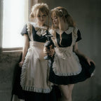 Kiss Kiss - Vintage Maid Lolita OP Dress and Apron - image 41