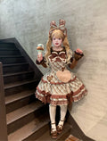 Plus Size Old-School Lolita Plaid JSK and OP Dress and Accessories - image 18