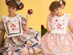 Sweet Home Candy House Print Classic Lolita OP Dress - image 13