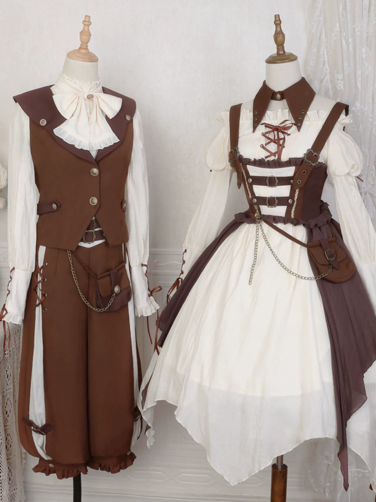 Pirate Guide - Vintage Lolita Suit Vest JSK Dress - image 10