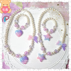 Kawaii Lolita Gradient Necklace and Bracelet Set - image 10