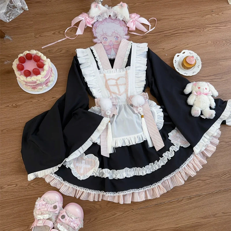 Sweet Meow Nurse - Maid Lolita Skirt Set Kawaii Lolita Dress - image 27