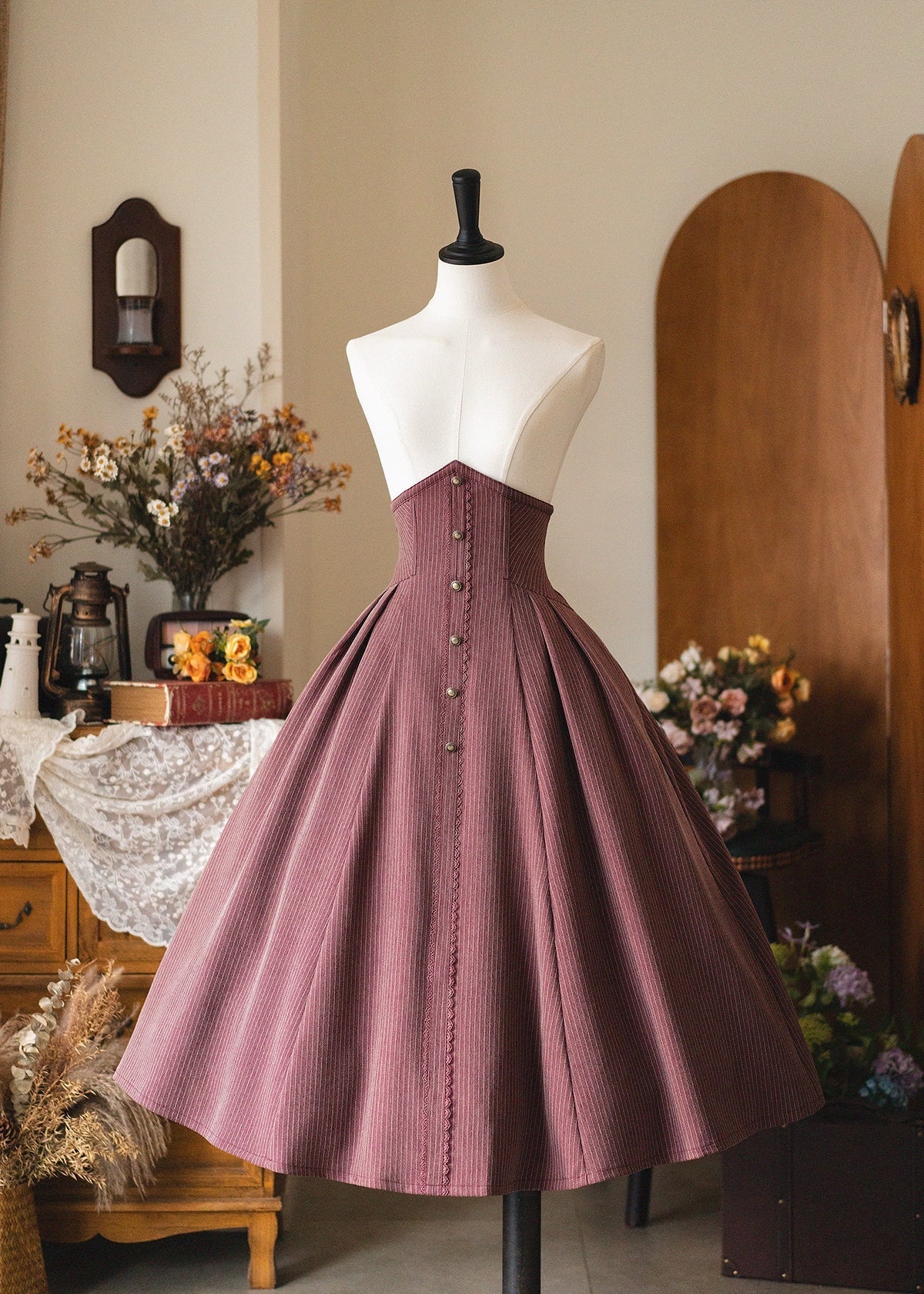 Forest Stationery - Classic Lolita SK Suit with Shirt and Coat - image 45