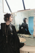 Dreaming Gothic Lolita Fishbone Long Skirt - image 16