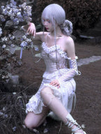 God's Redemption - White Gothic Halloween JSK Dress - image 5