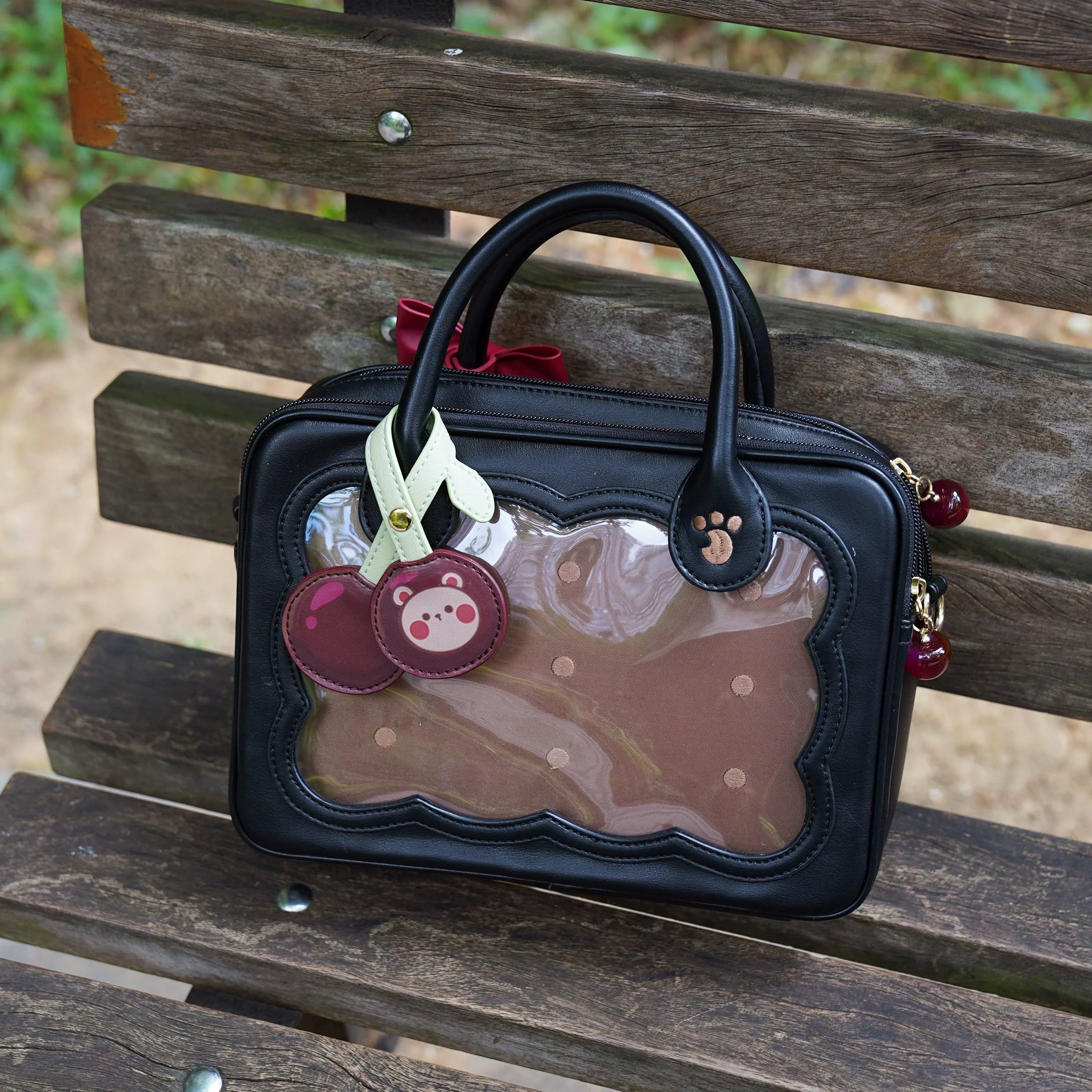 Kawaii Lolita Bag Cherry Biscuit Shoulder Crossbody Handbag - image 11