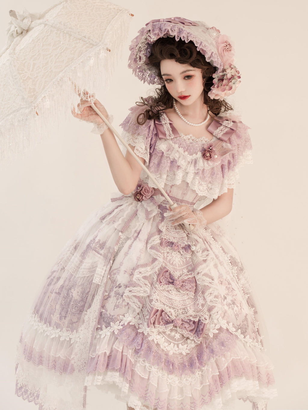 Flower Wedding Lolita JSK Dress - image 5