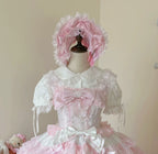 Love Descends - Wedding Lolita JSK Dress, White Blouse and Accessories - image 24