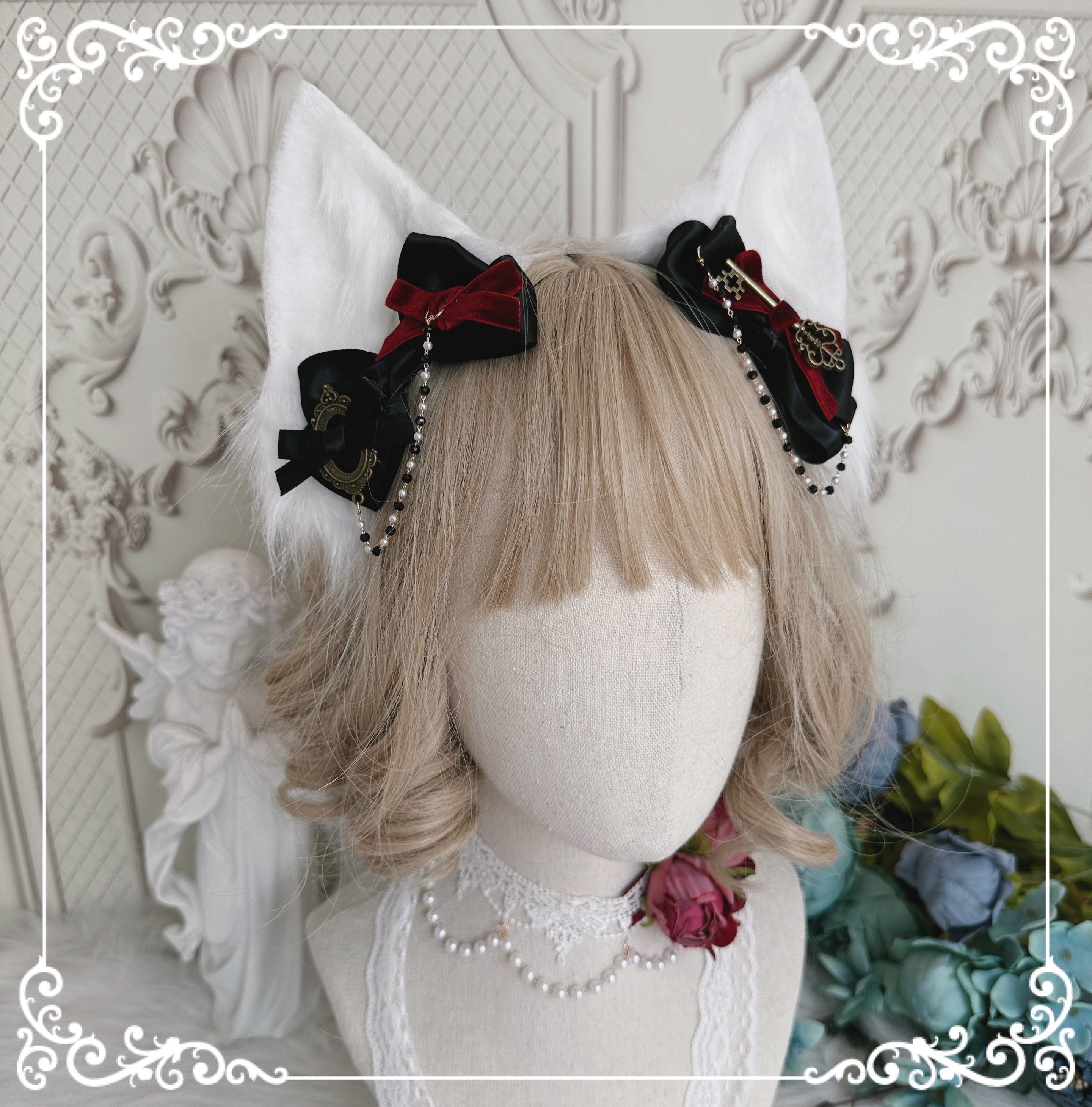 Gothic Handmade Lolita Hairband Collection - image 15